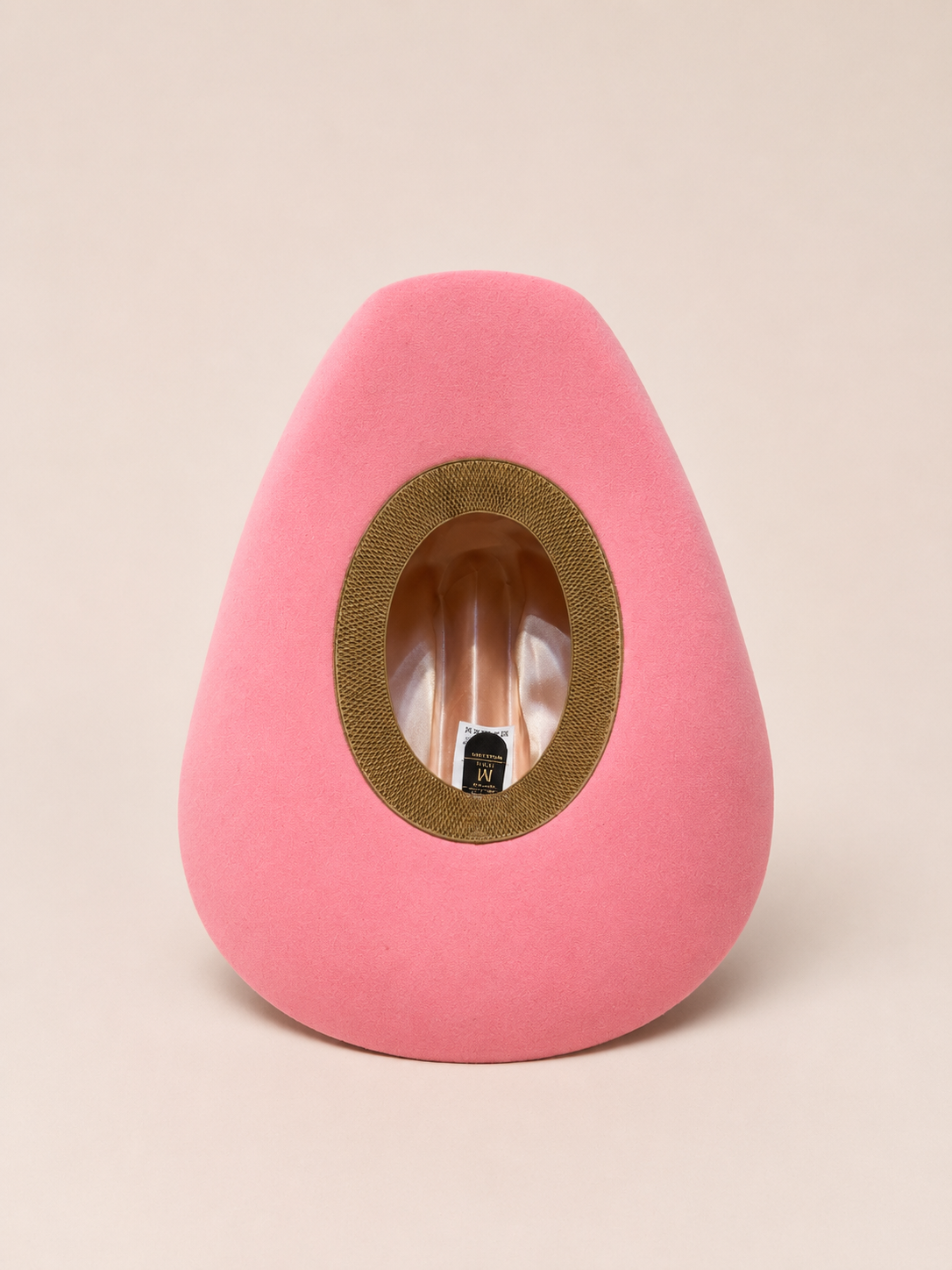 Premium Wool Cattleman Country Hat - Bubble Gum