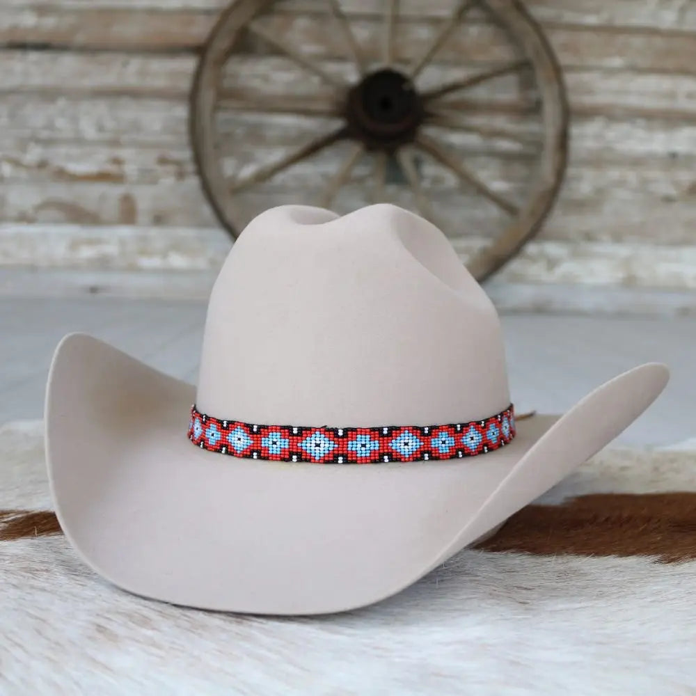 Western Beaded Hat Band