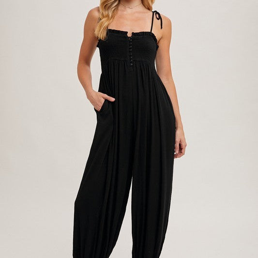 Gauze Jumpsuit