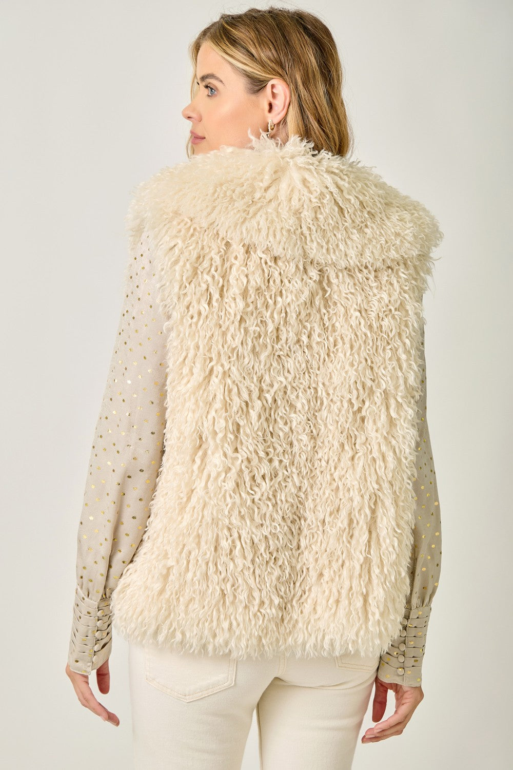 Shaggy Faux Fur Vest