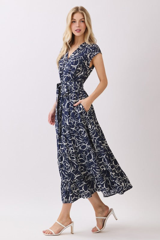 Sleeveless Tiered Maxi Dress