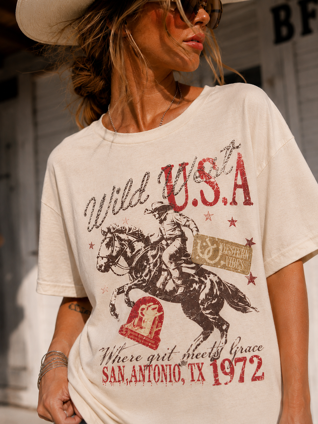 Wild West USA Cowboy T-Shirt