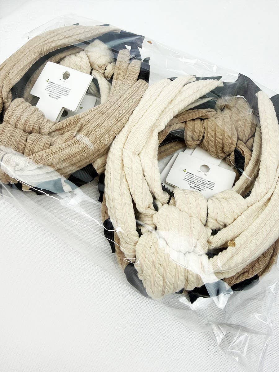 Boho Top Knot Turban Hairbands