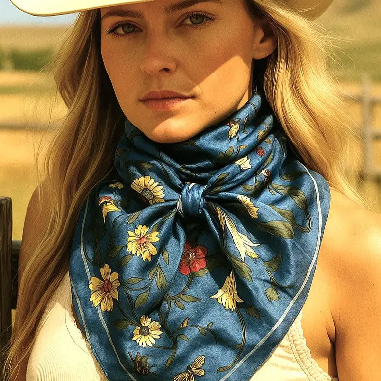 Tulips and Lilies Wild Scarf