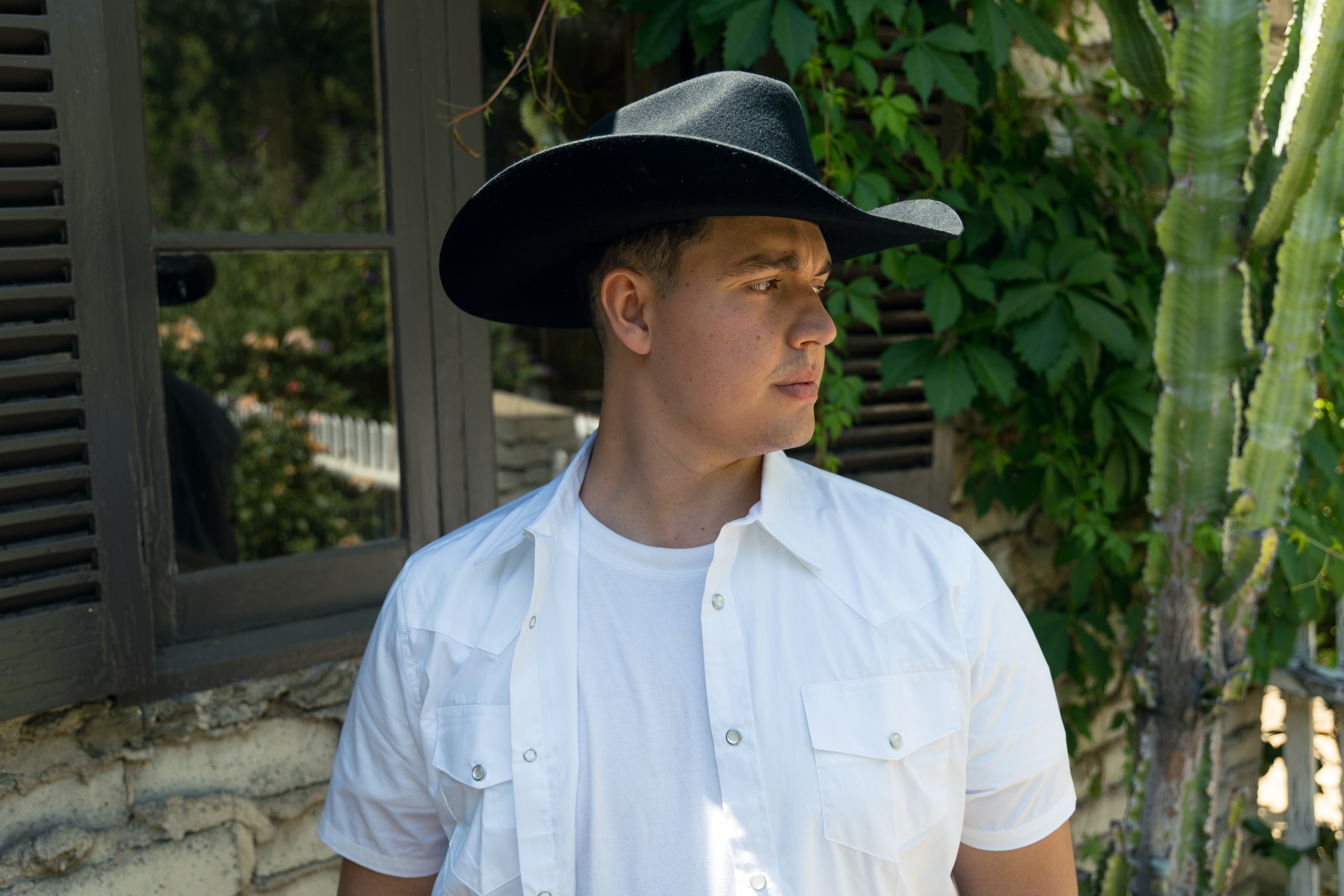 Cattleman Cowboy Men's Hat - Black