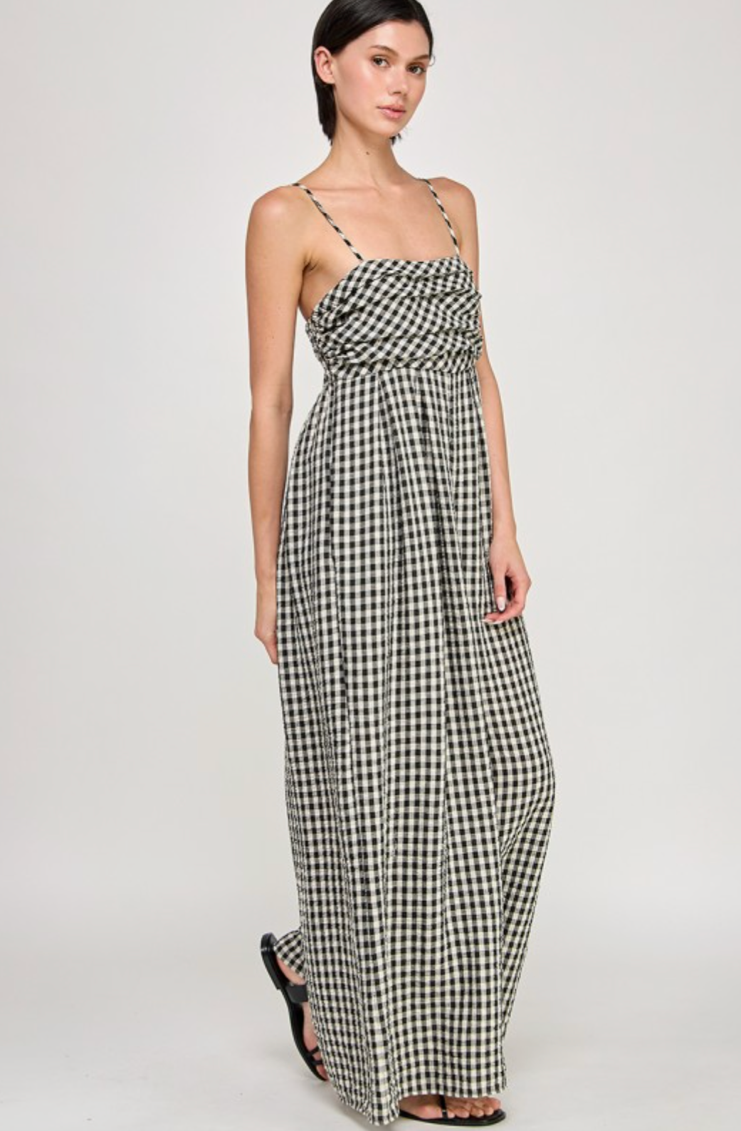 Coastal Gingham One-Piece
