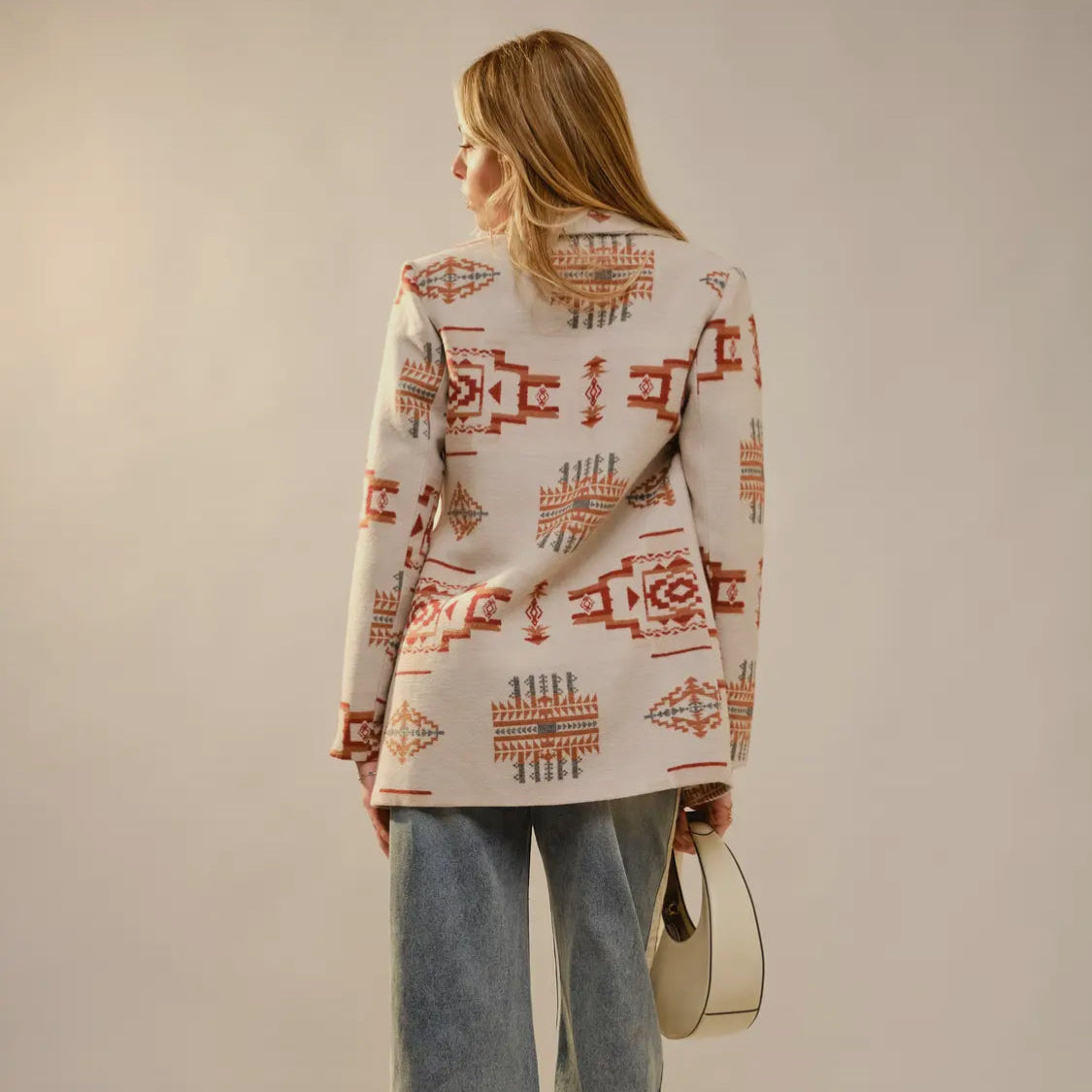 Aztec Jacquard Blazer