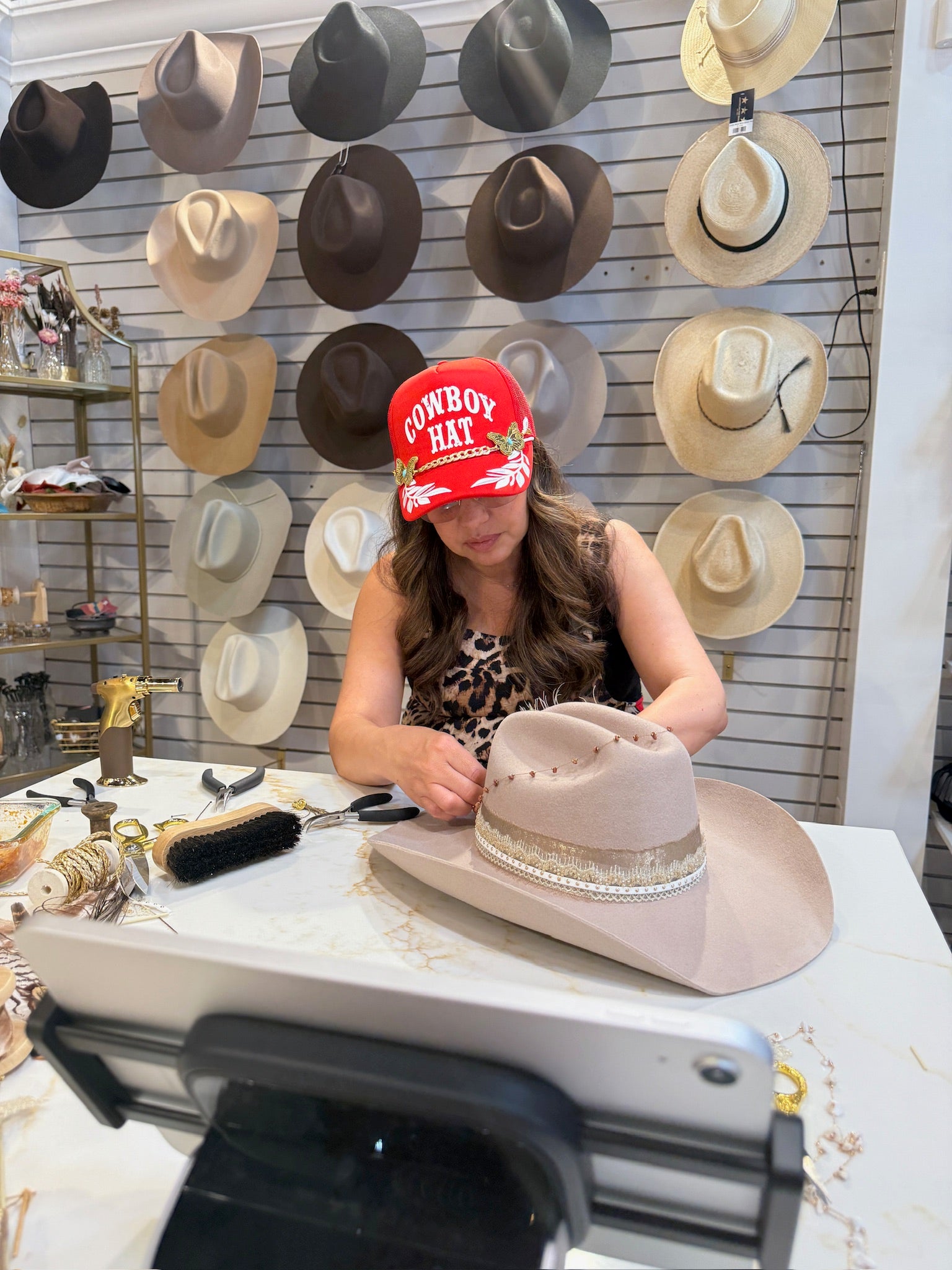 Virtual Hat Bar Booking