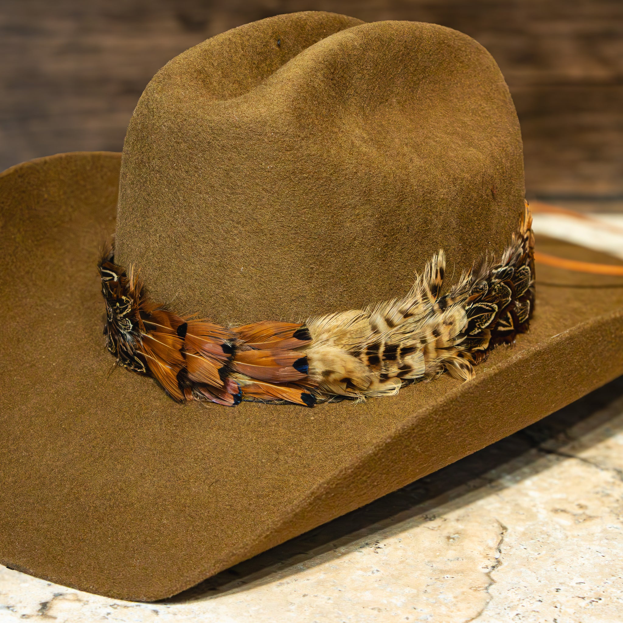 Golden Pheasant Feather Band