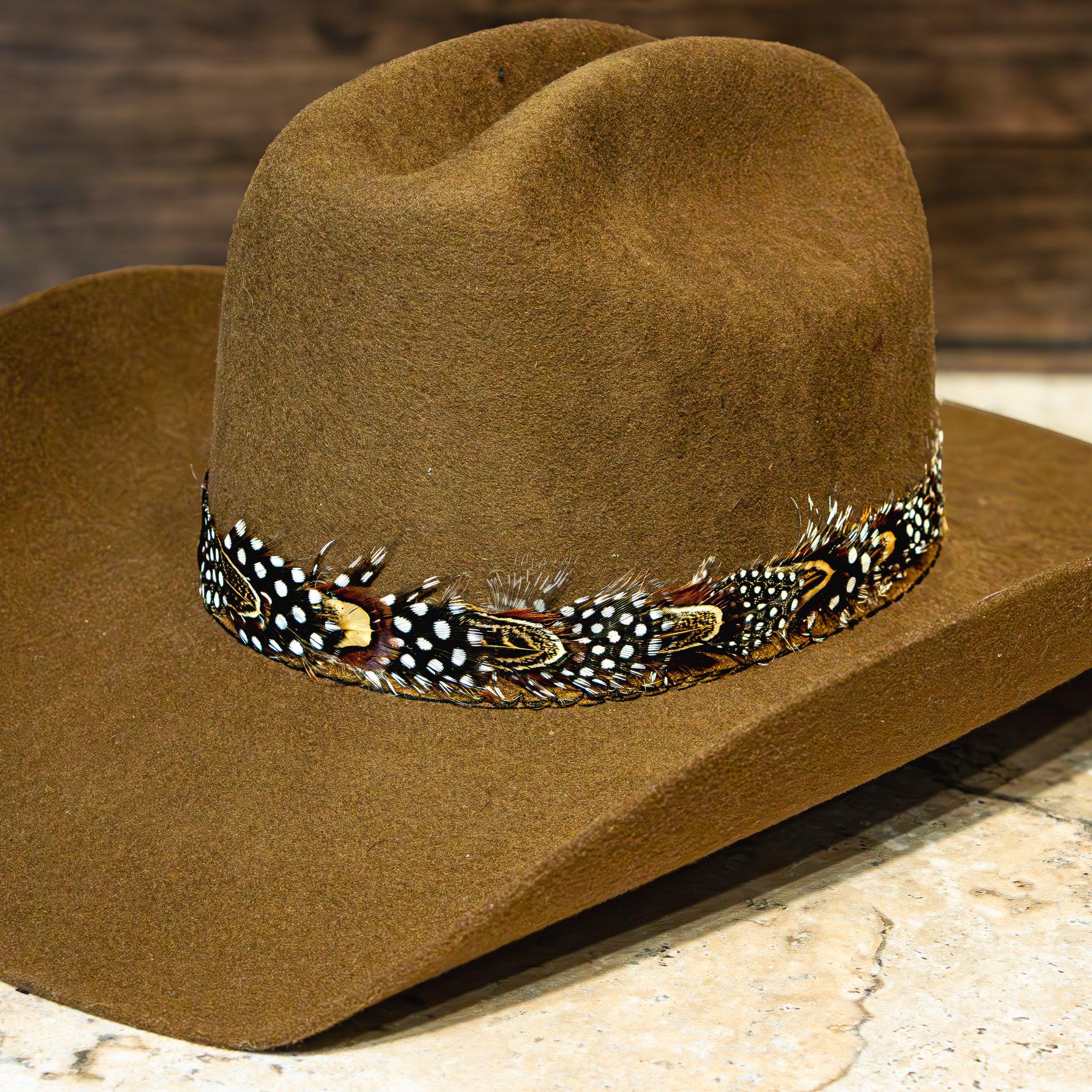 Speckled Night Feather Band