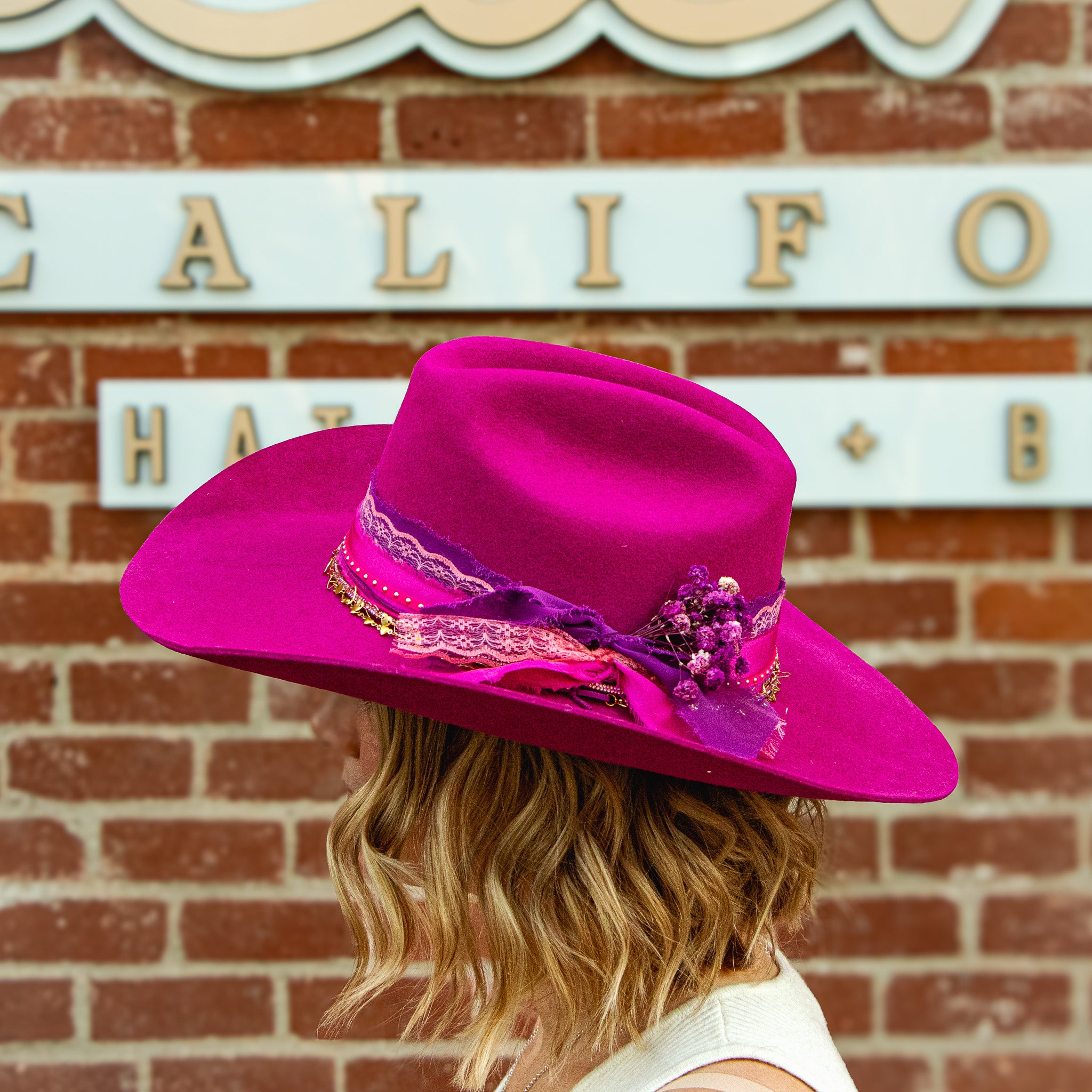 Galentine's Wool Cattleman Cowboy Hat