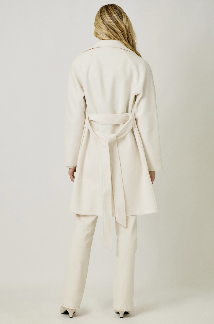 Lapel Collar Robe Coat