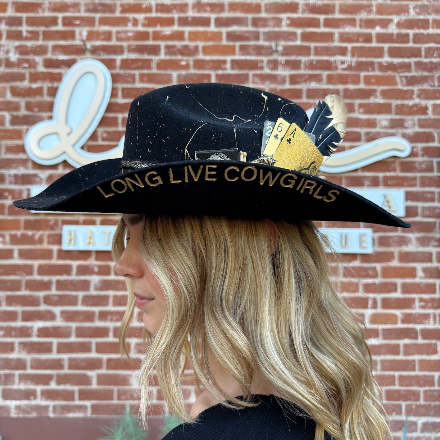 Long Live Cowgirls Custom Hat