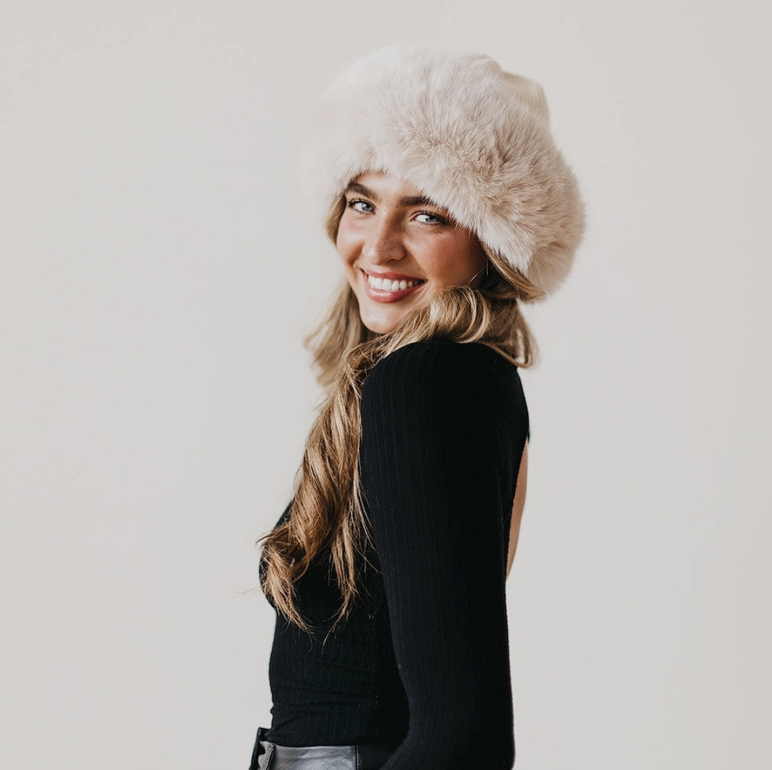 Noelle Faux Fur Hat