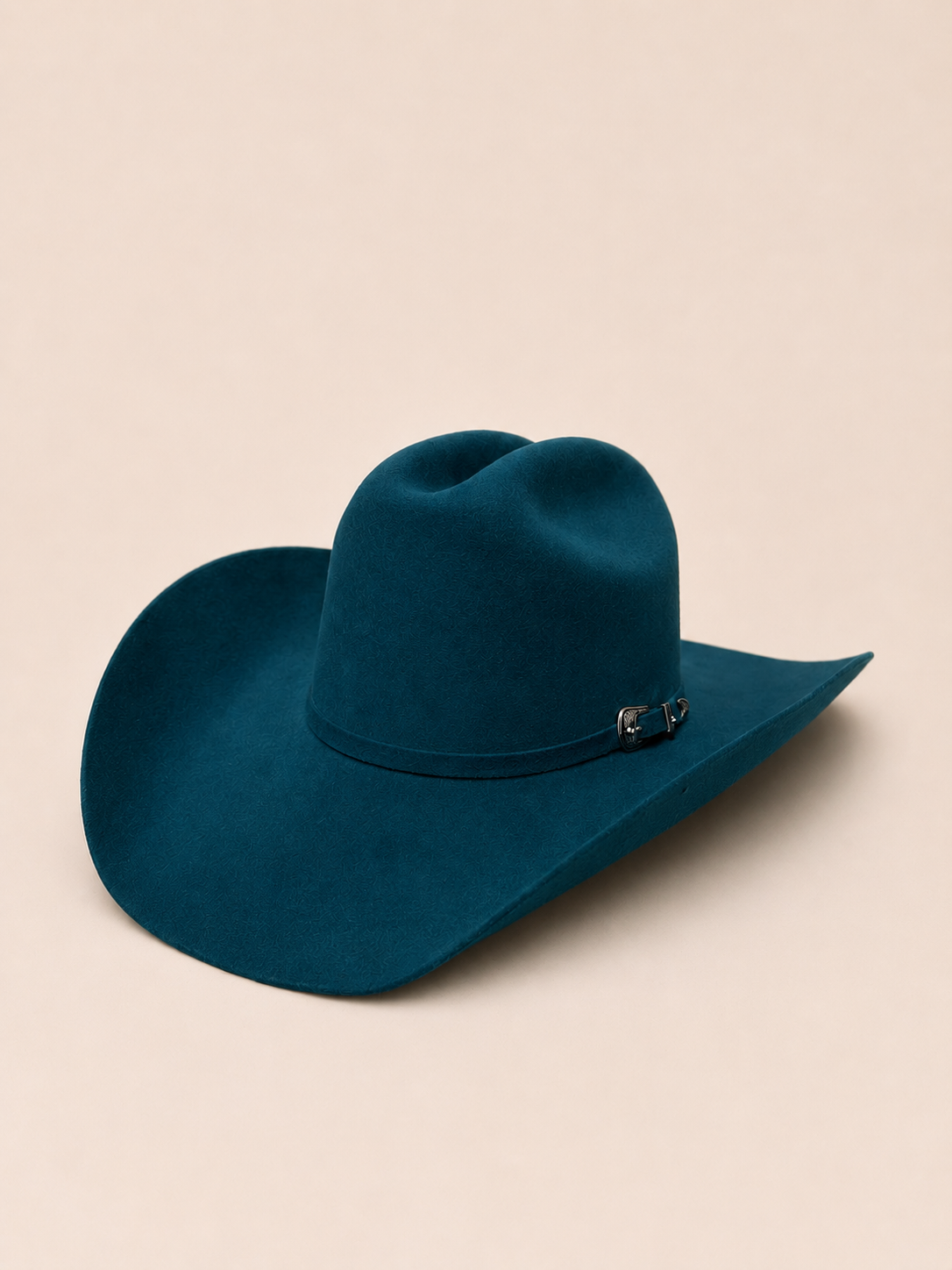 Premium Wool Cattleman Cowboy Hat - Fiji Blue