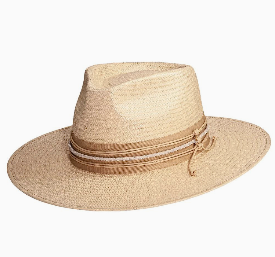 Corinth Wide Brim Straw Hat