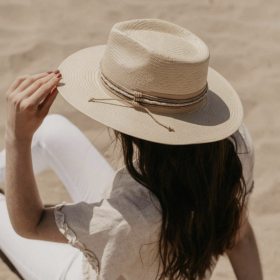 Corinth Wide Brim Straw Hat