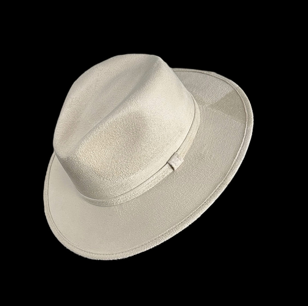 Vegan Suede Youth Rancher Fedora