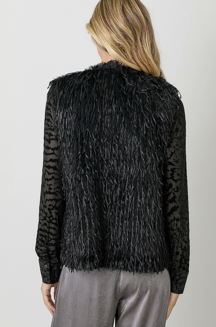 Eyelash Fur Vest