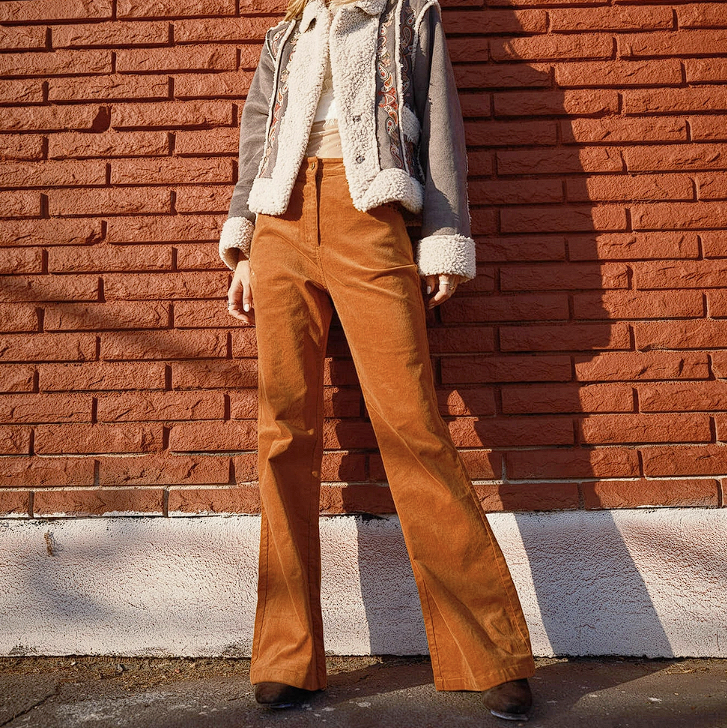 Studded Pocket Corduroy Pants