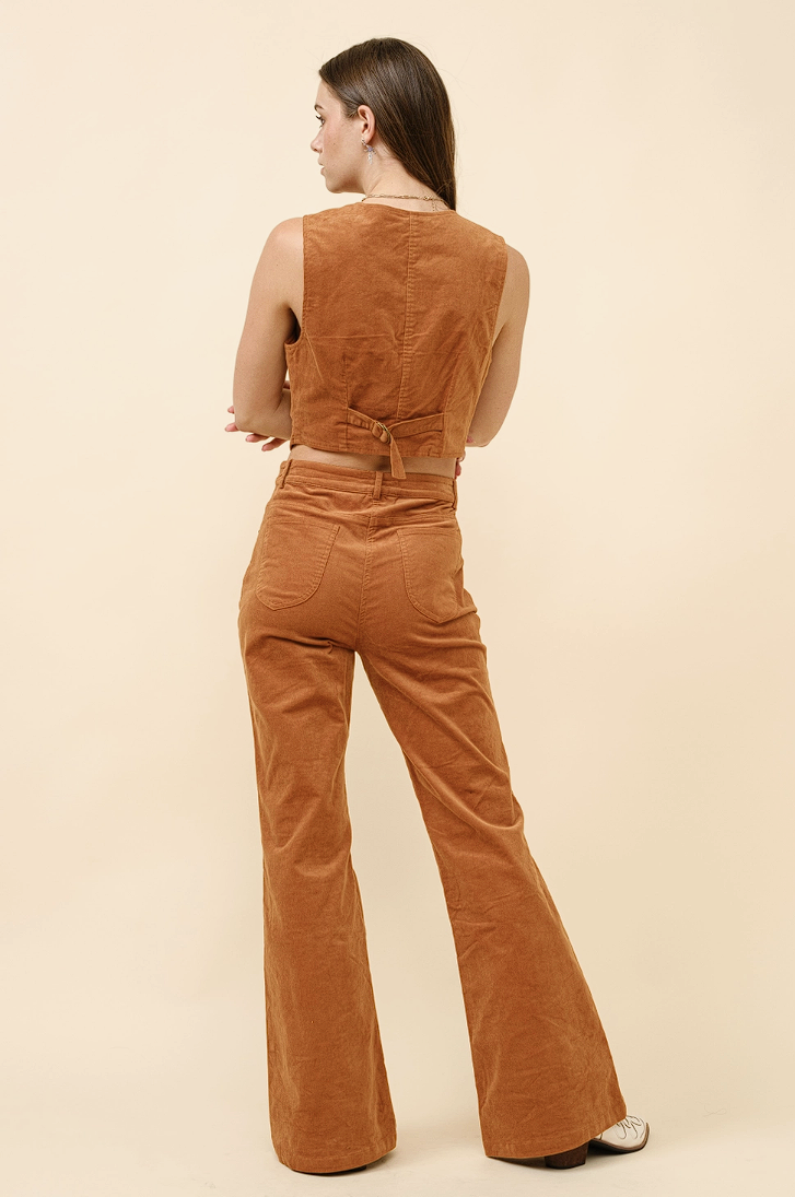 Studded Pocket Corduroy Pants