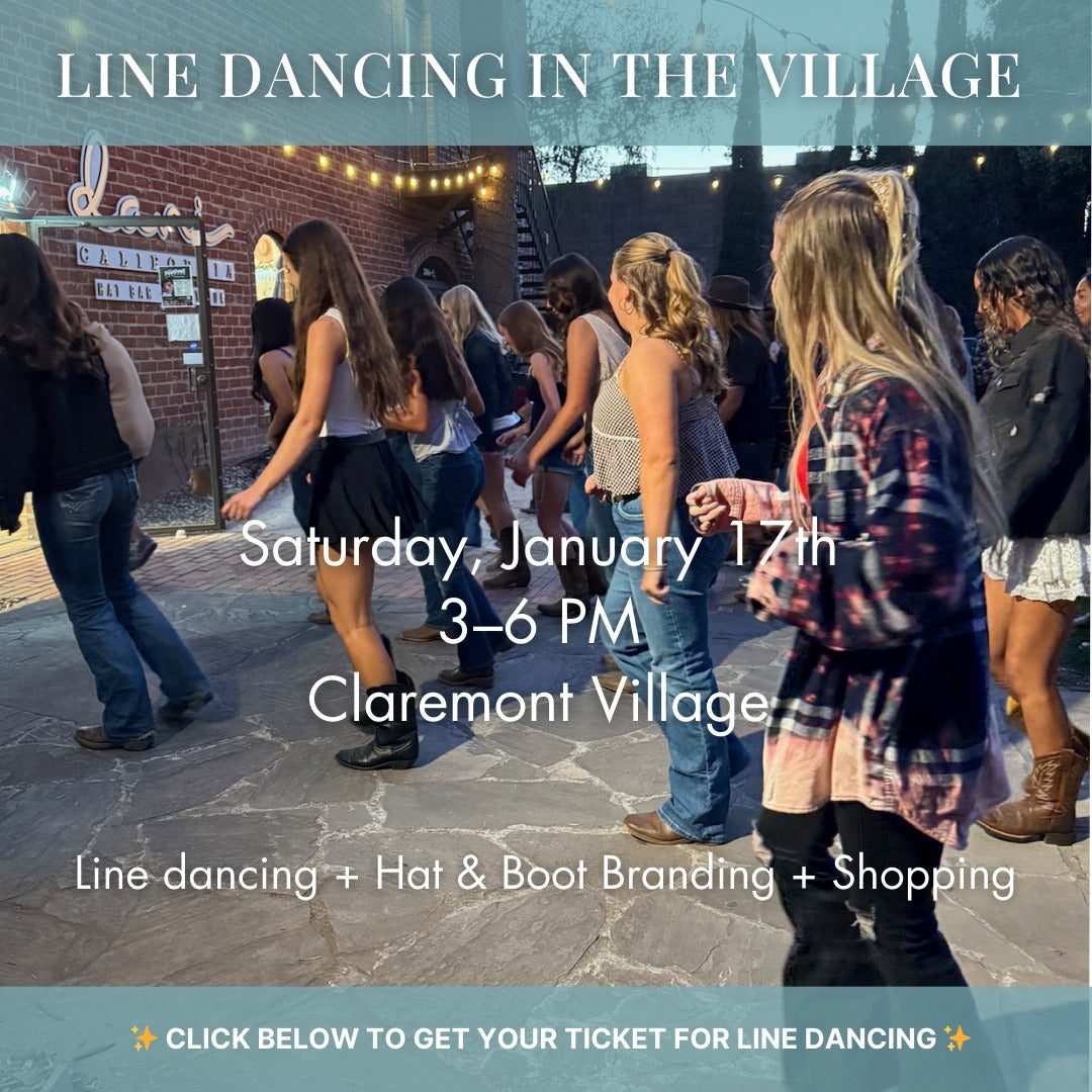 🤠 LINE DANCING IN THE CLAREMONT VILLAGE 🤠