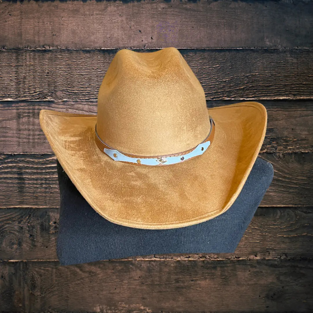 Chihuahua Cowboy Vegan Suede