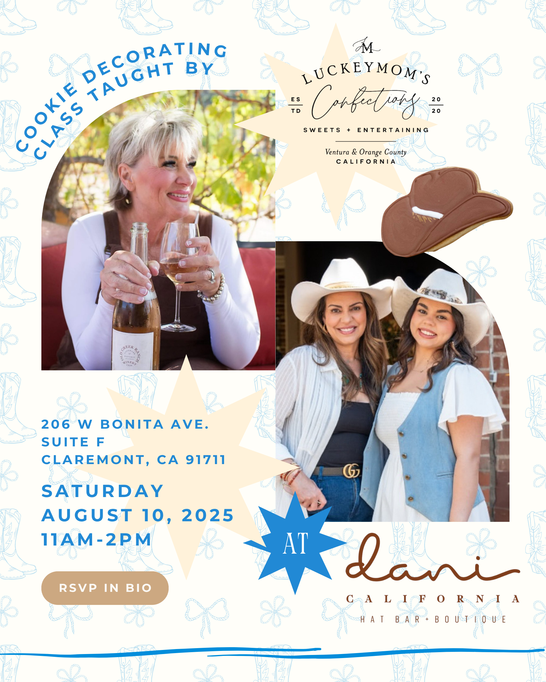 Coastal Cowgirl Cookie Workshop