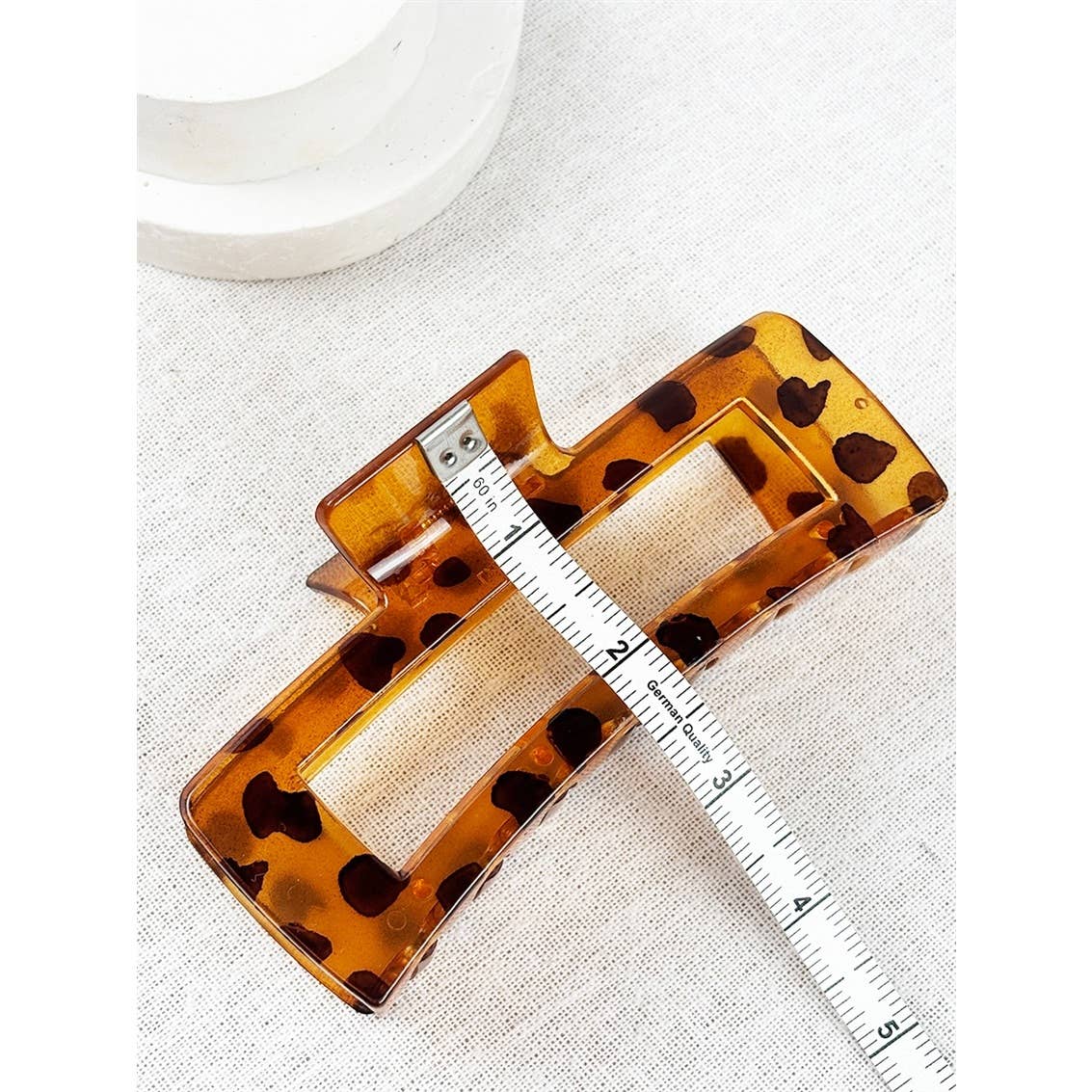 Rectangle Hair Claw Clip | Large Claw Clip for Thick Hair