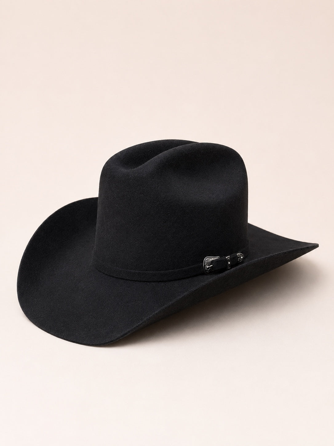 Premium Wool Cattleman Cowboy Hat - Dark Charcoal