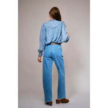 Denim Snap Shirt