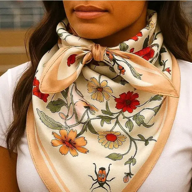 Tulips and Lilies Wild Scarf