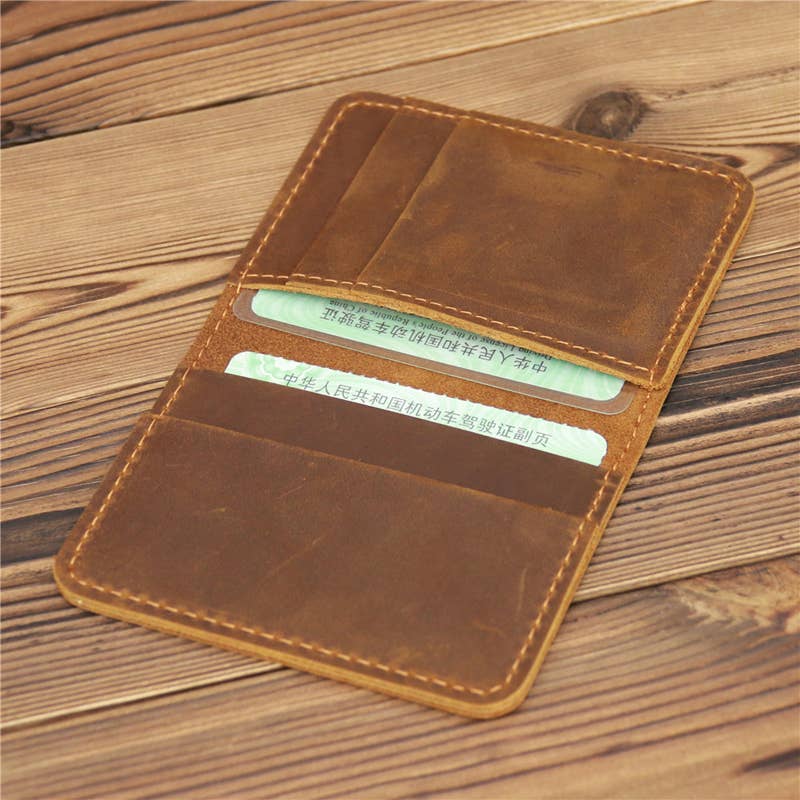 Genuine Leather Wallet, Handmade Wallet