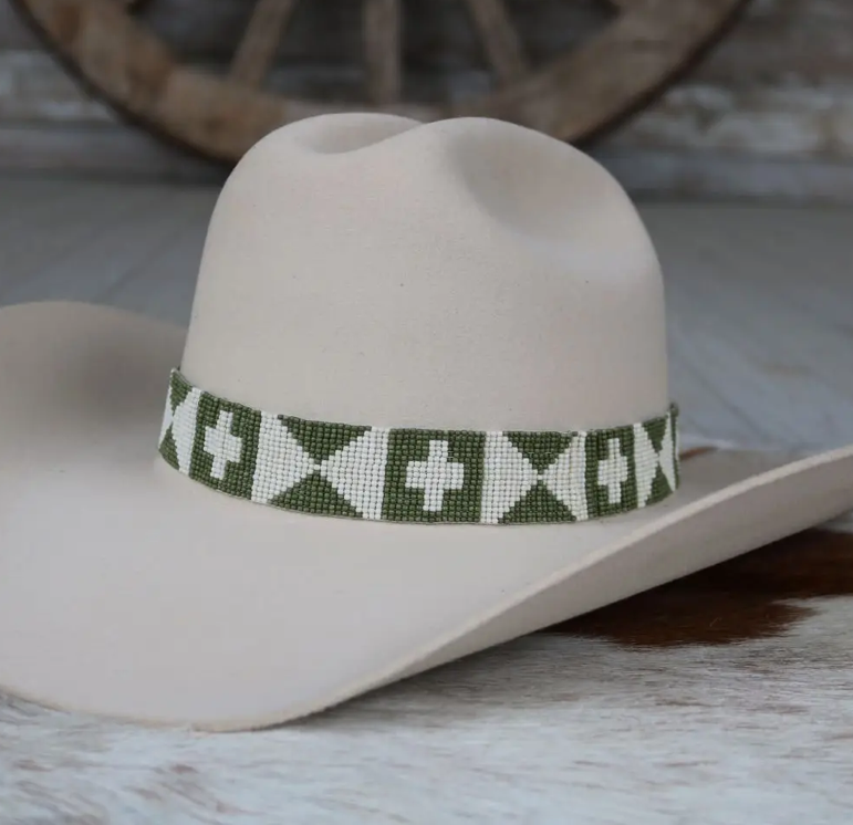 Beaded Hat Band - Everest