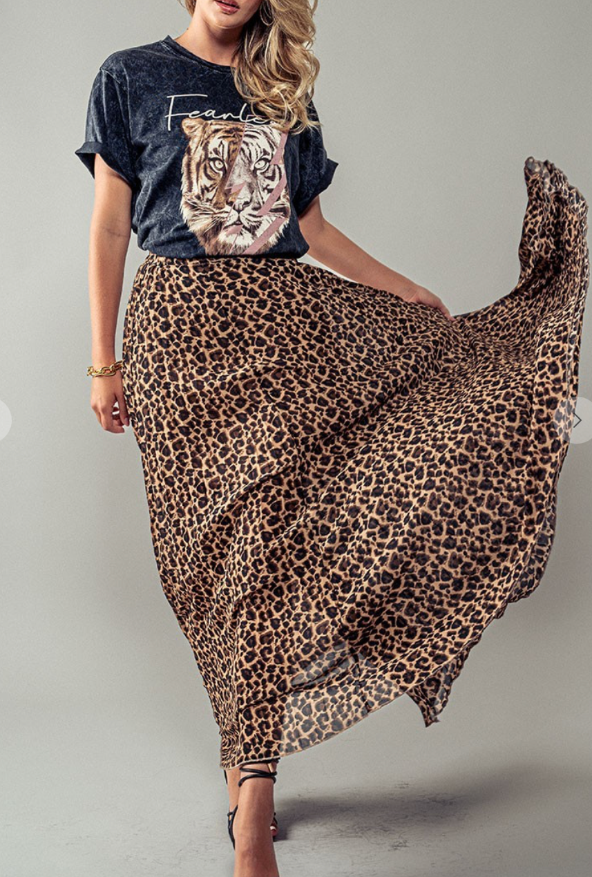 LEOPARD ANIMAL PRINT PLEATED MID SKIRT front.png
