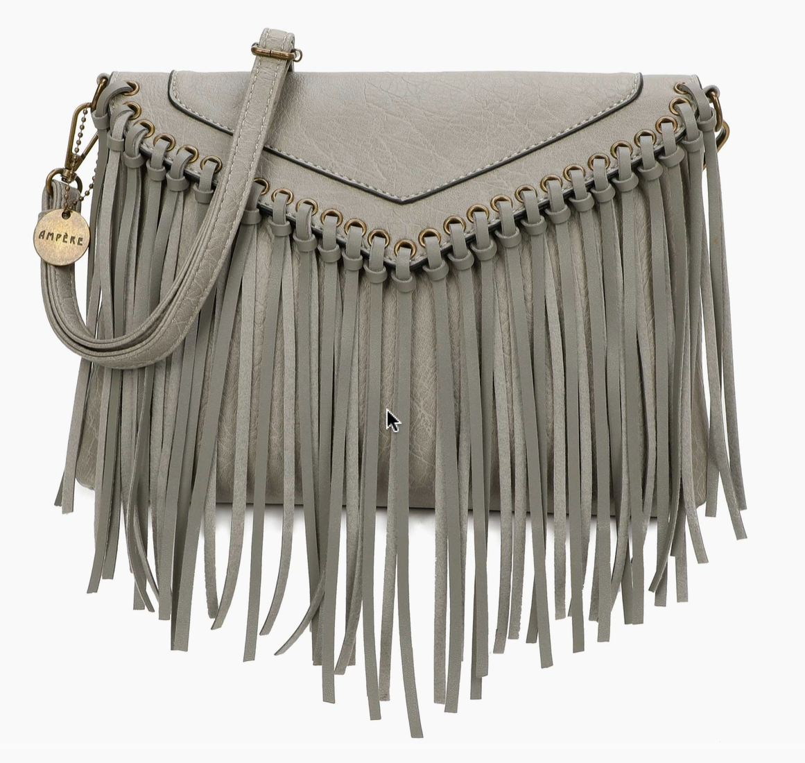 Western Crossbody Fringe Bag Dark Grey.png