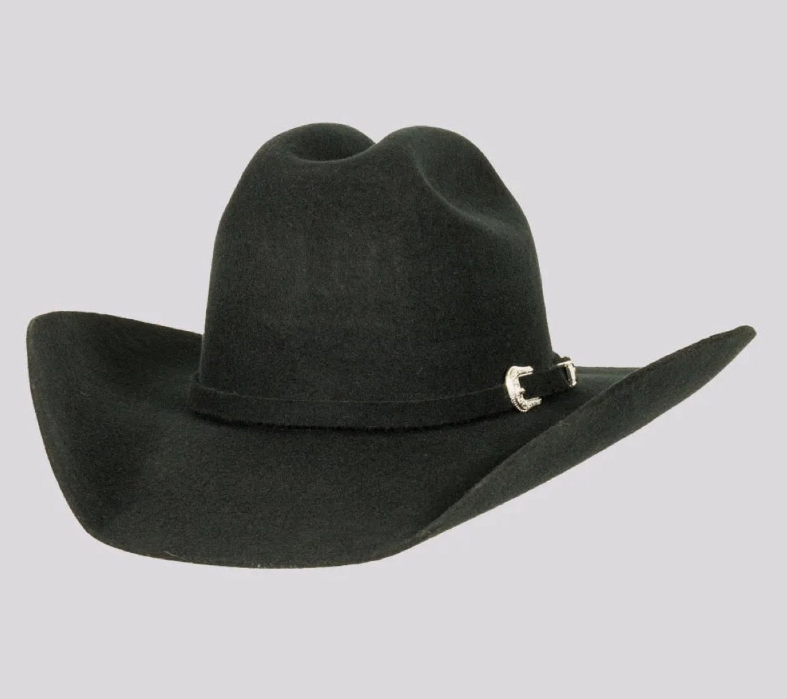Cattleman Hat Black front.jpeg