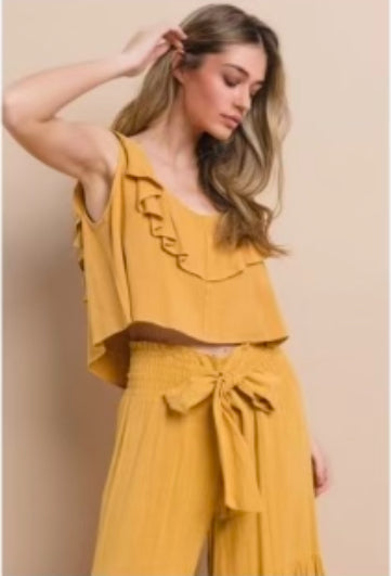 Golden Sands Palazzo Pants