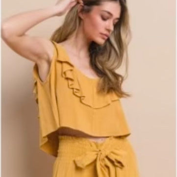 Golden Sands Palazzo Pants