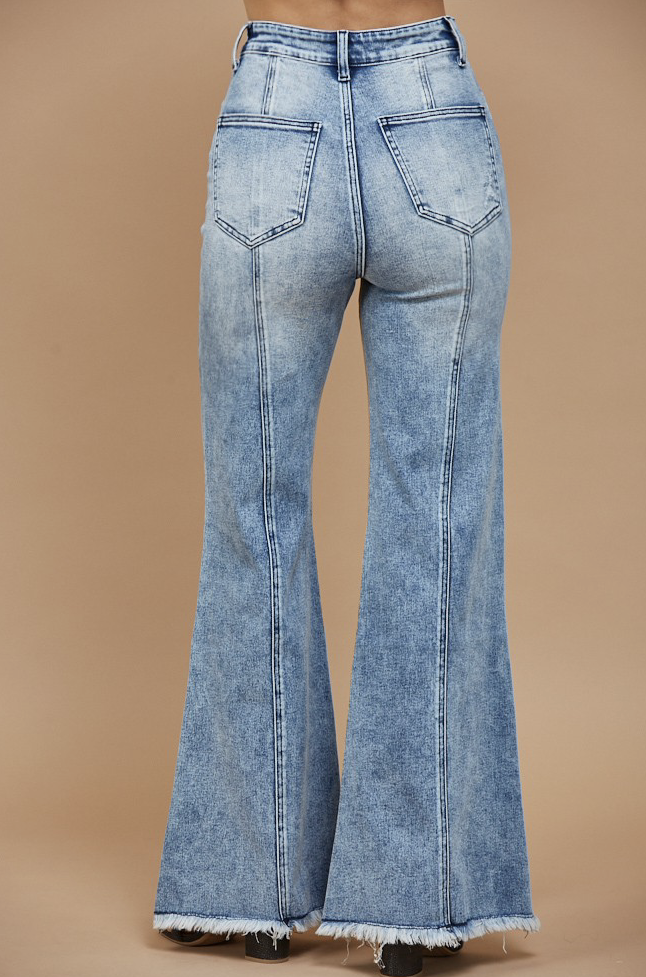 Indigo Breeze Palazzo Jeans