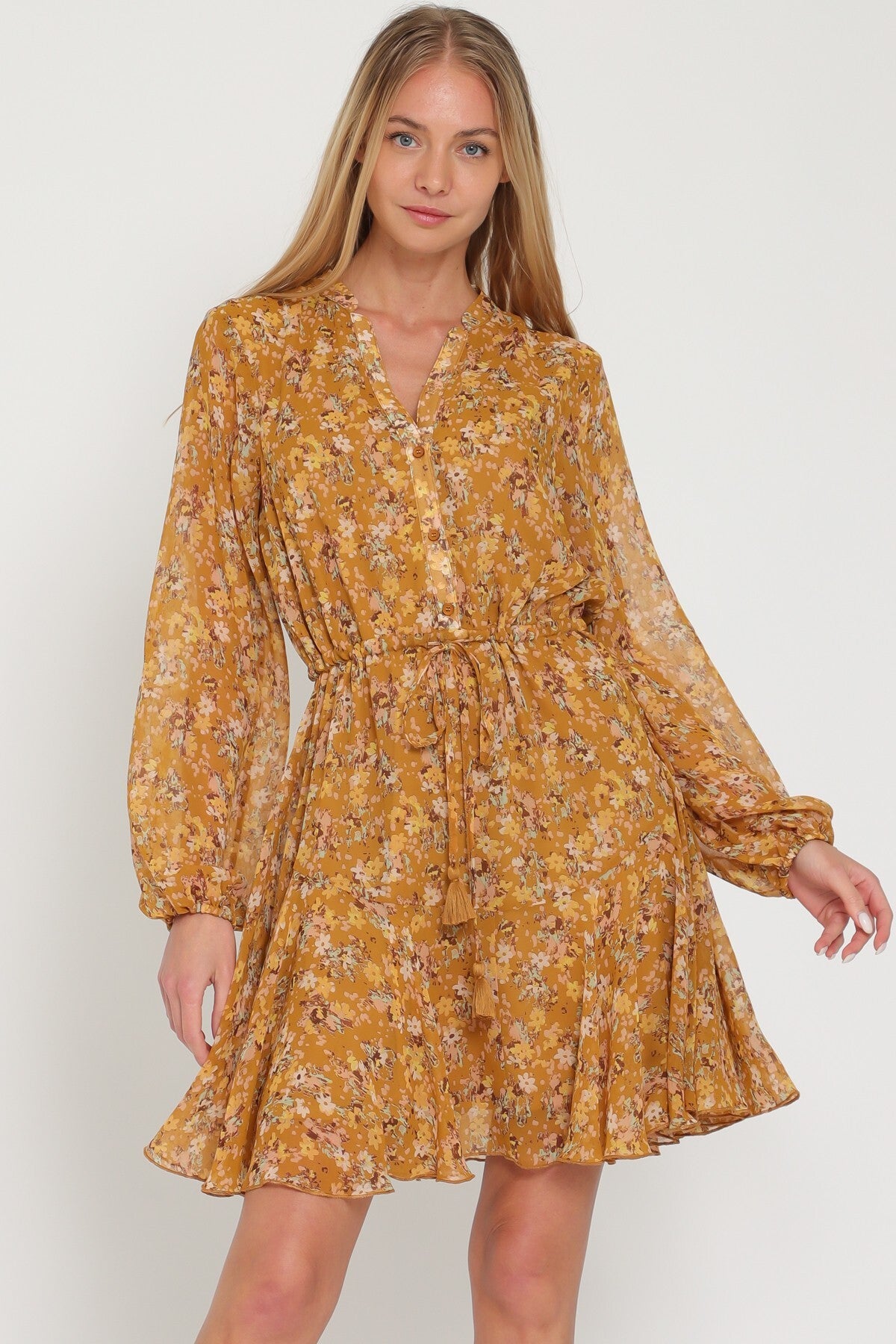 Sunshine Harvest Mini Dress