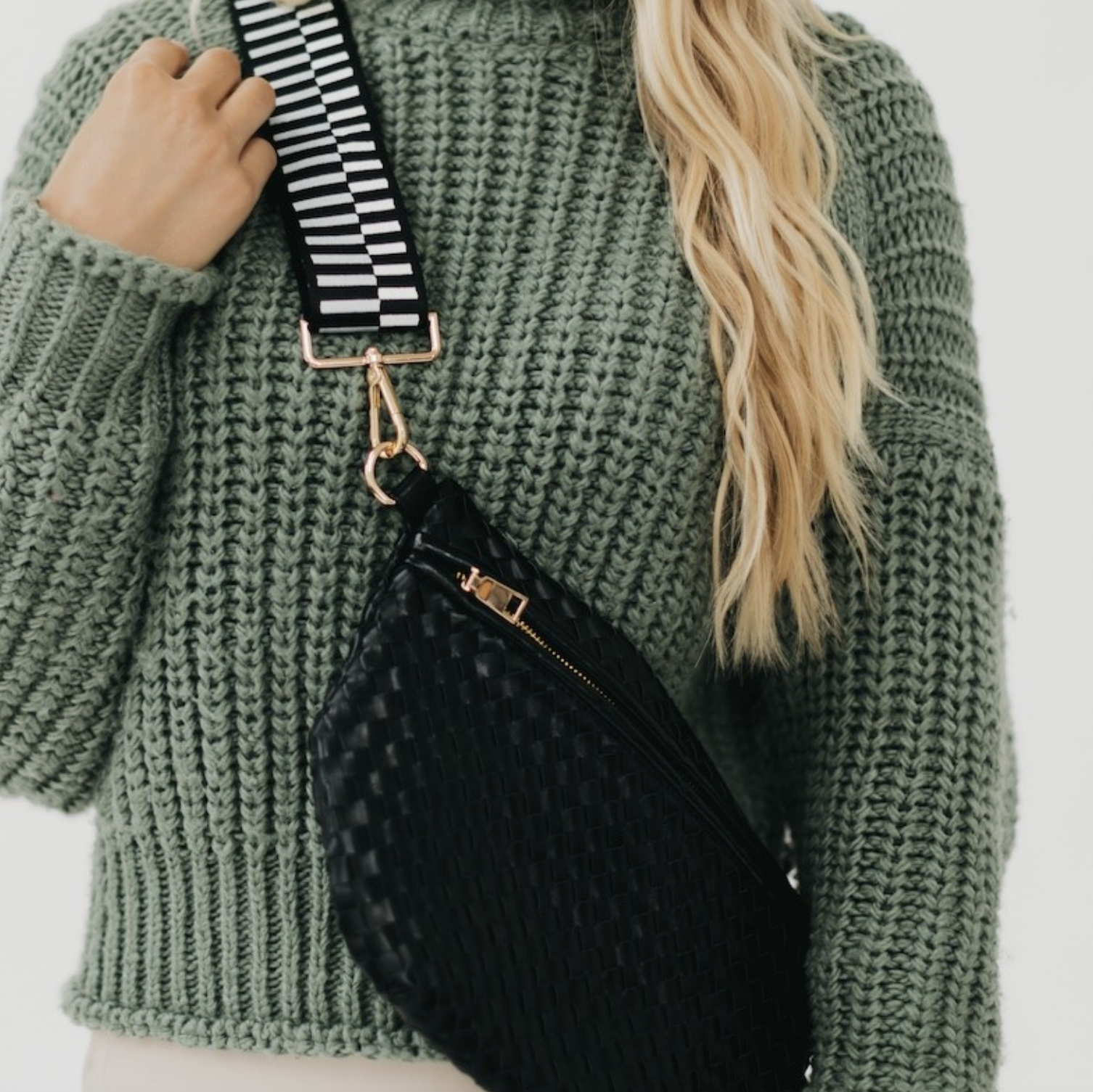 Willow Woven Wanderer Bag