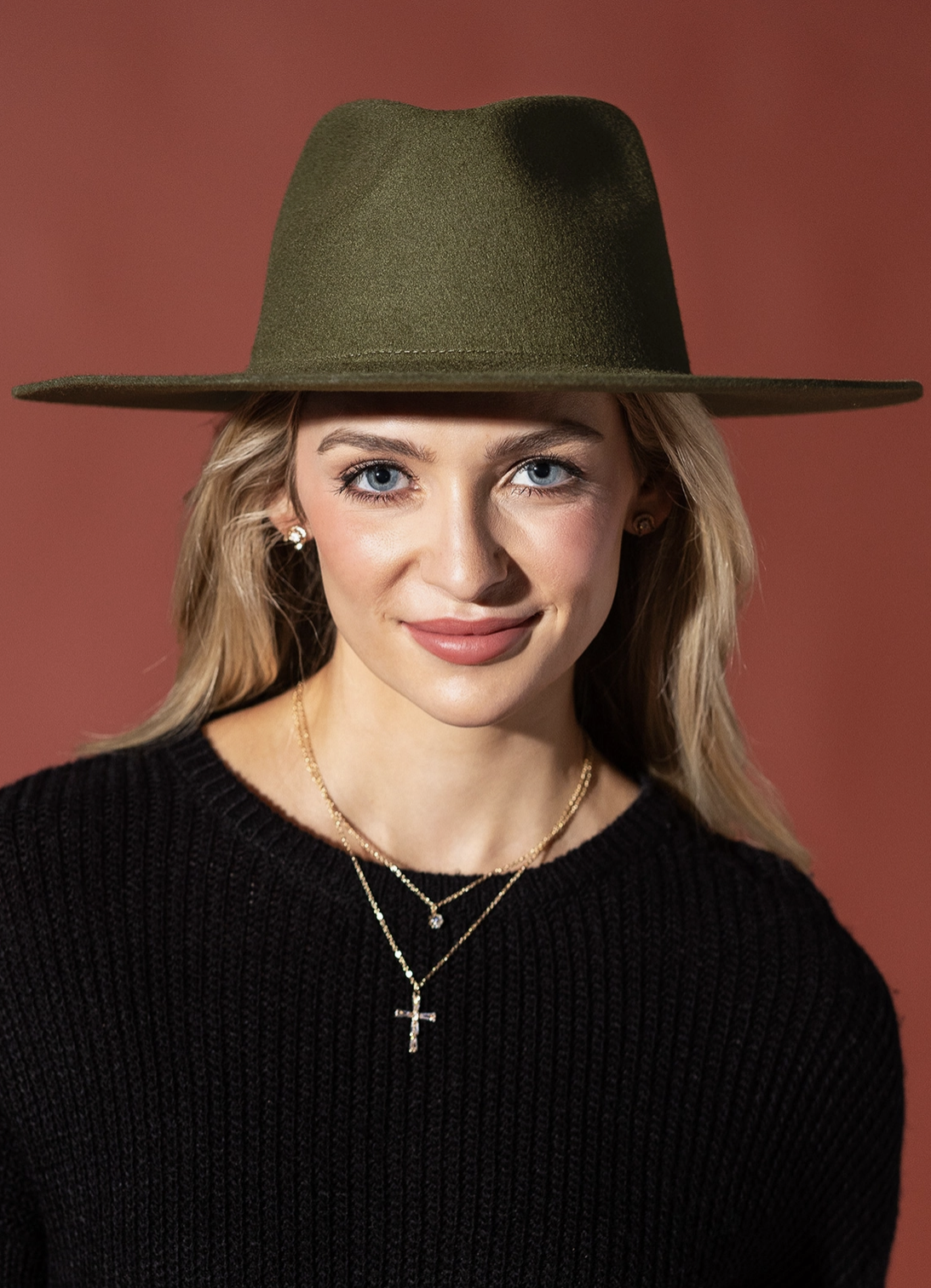 Wool Teardrop Panama Hat