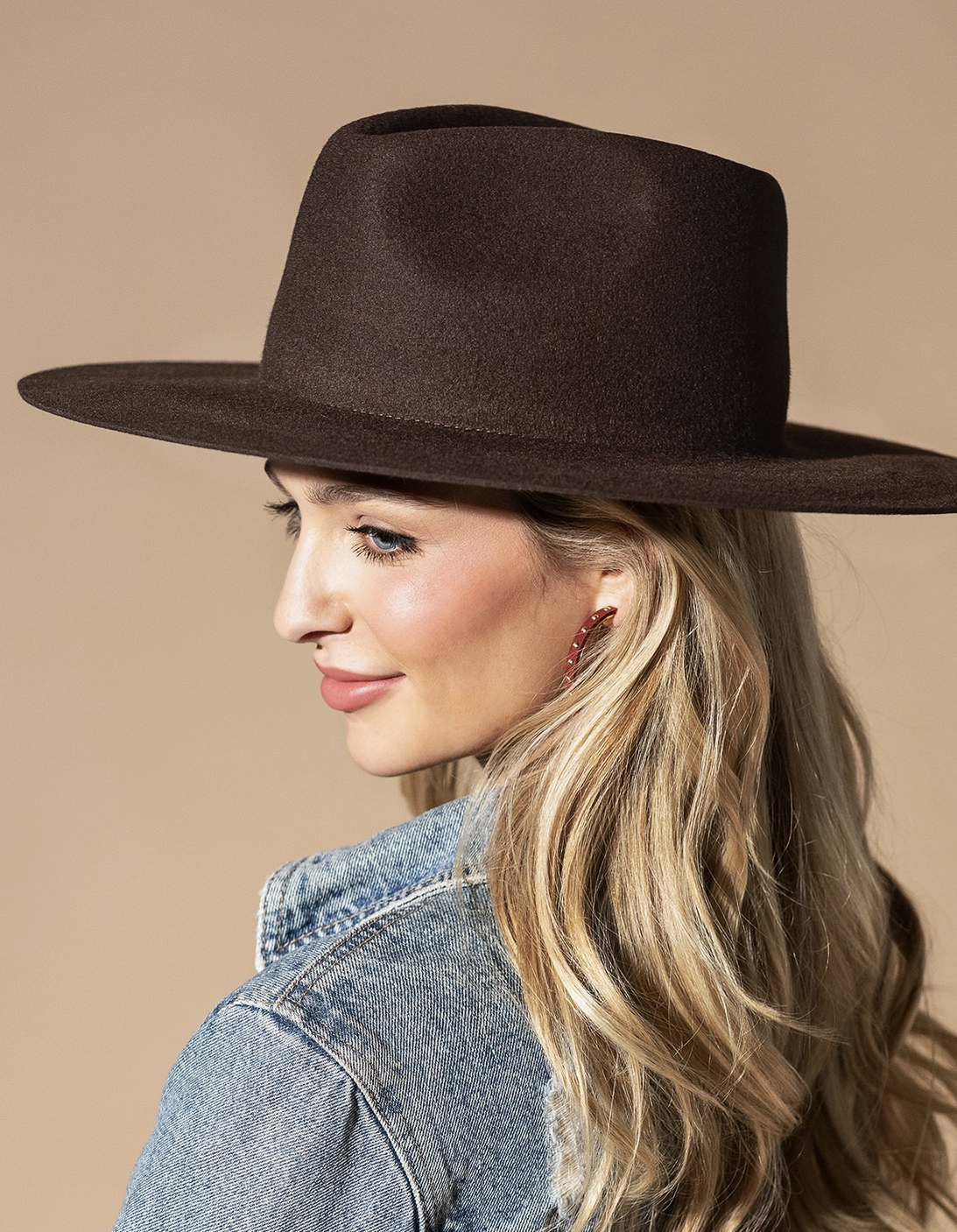 Wool Teardrop Panama Hat