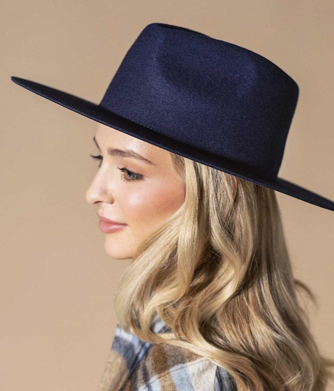 Wool Teardrop Panama Hat