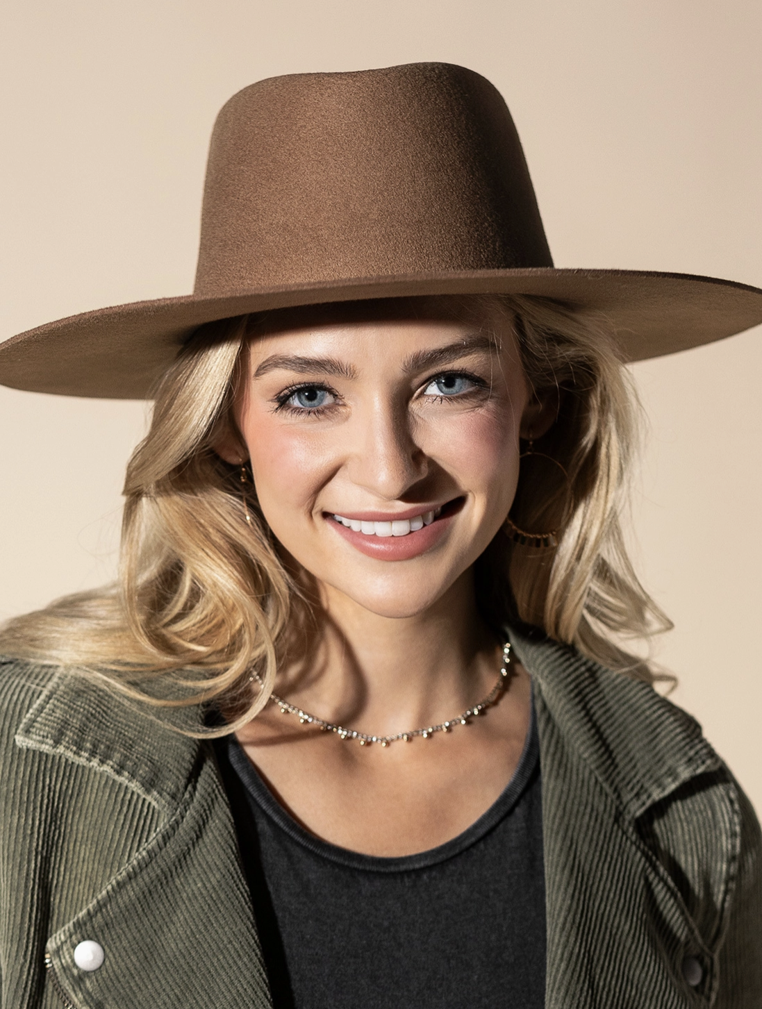 Wool Triangular Panama Hat