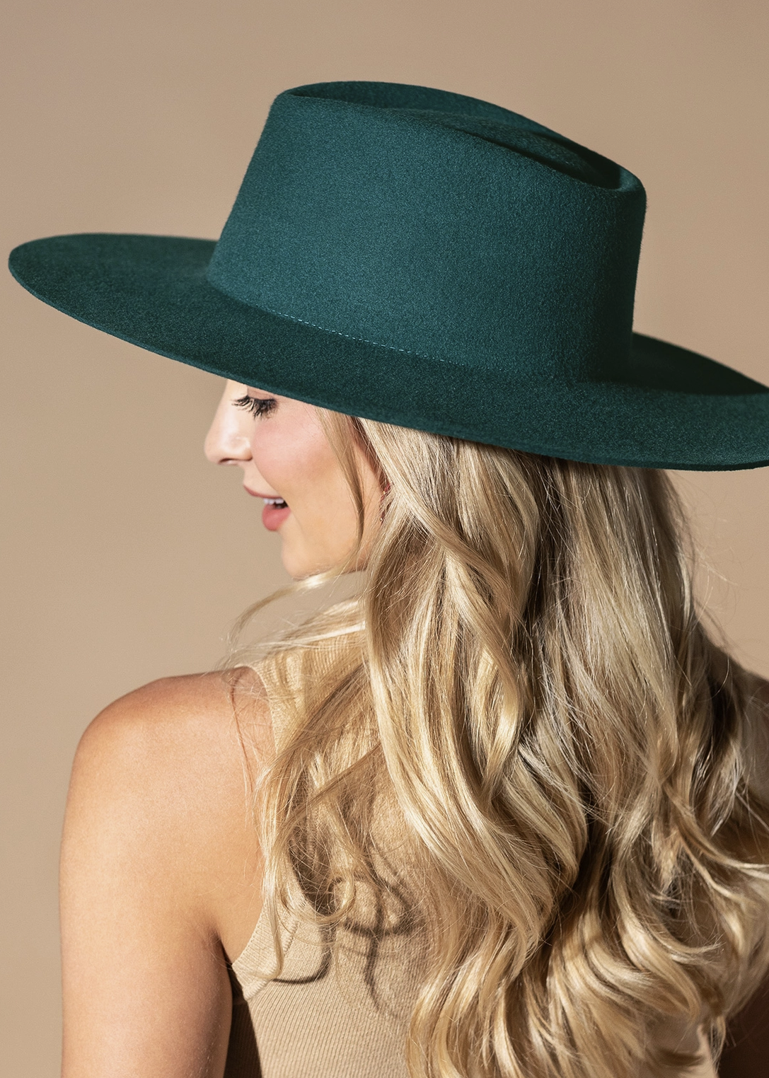 Wool Triangular Panama Hat