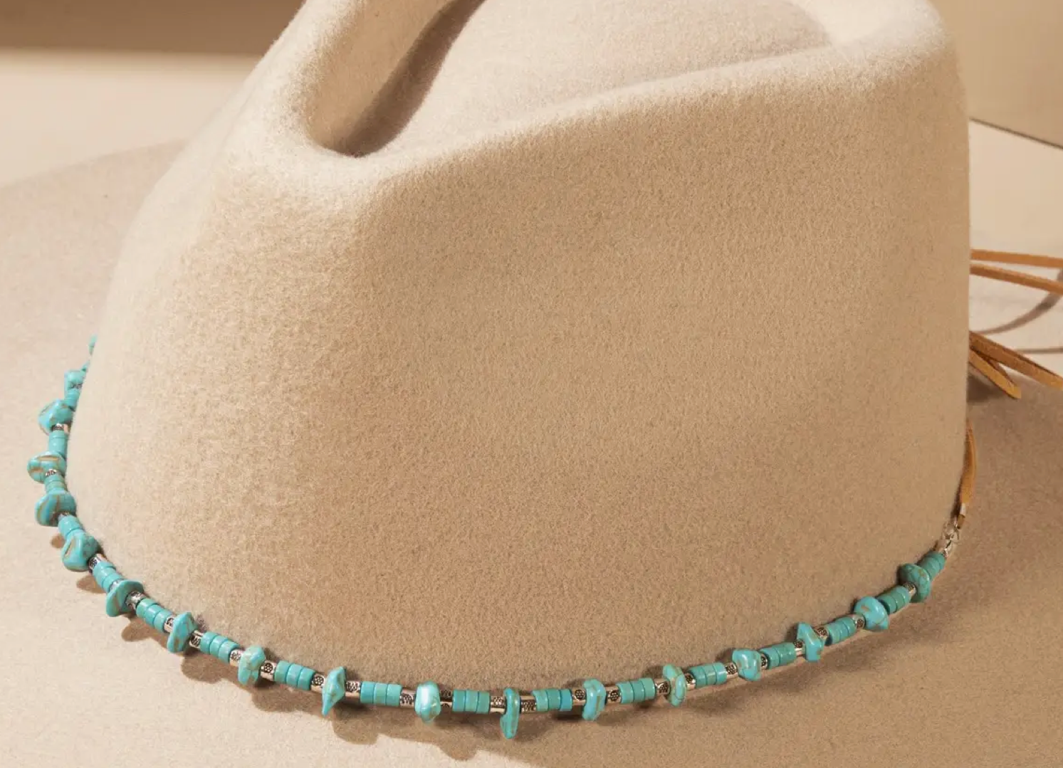 Natural Stone Hat Band