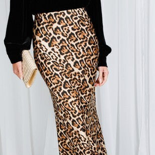 Savanna Luxe Maxi Skirt