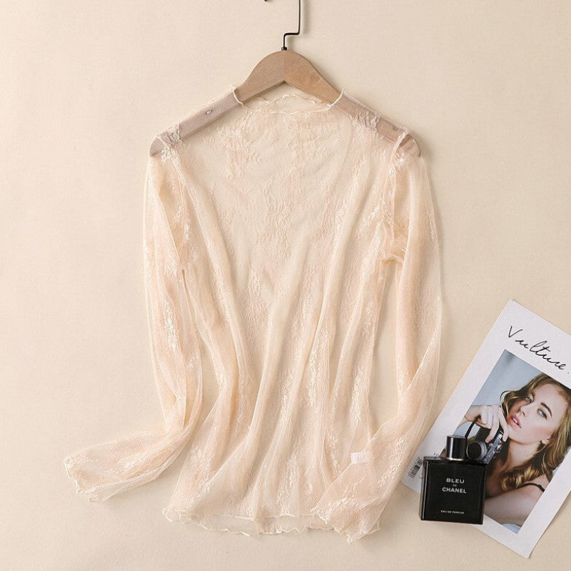 Floral Veil Lace Top
